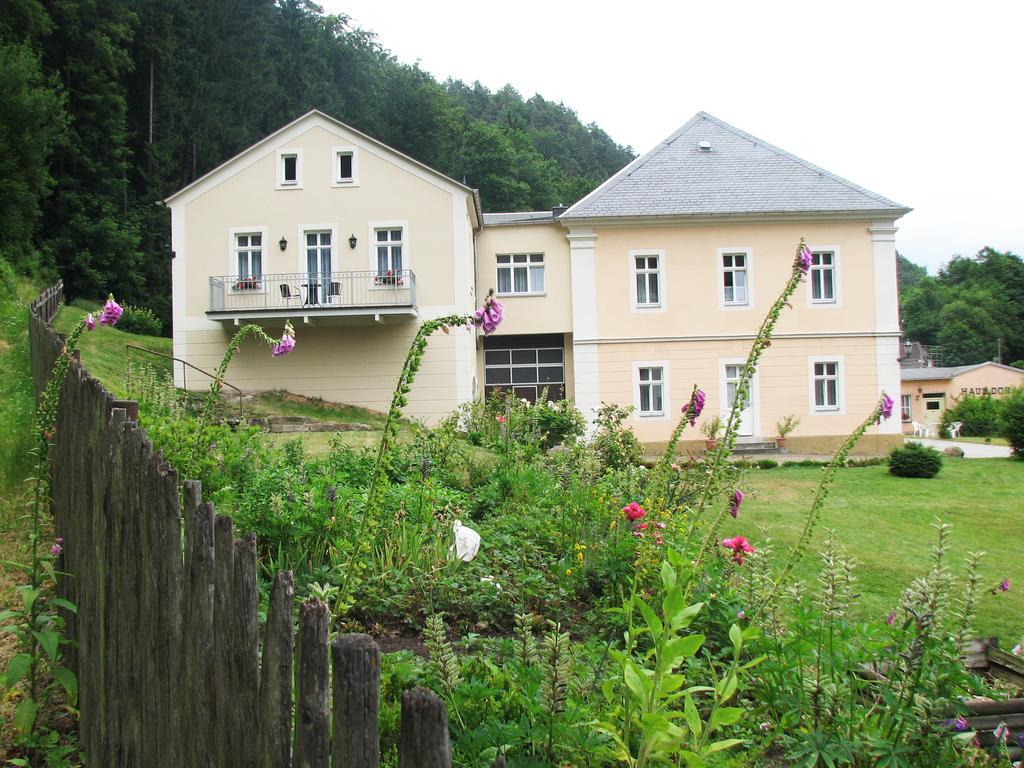 Hotel Garni Dekorahaus Bad Schandau Exterior foto