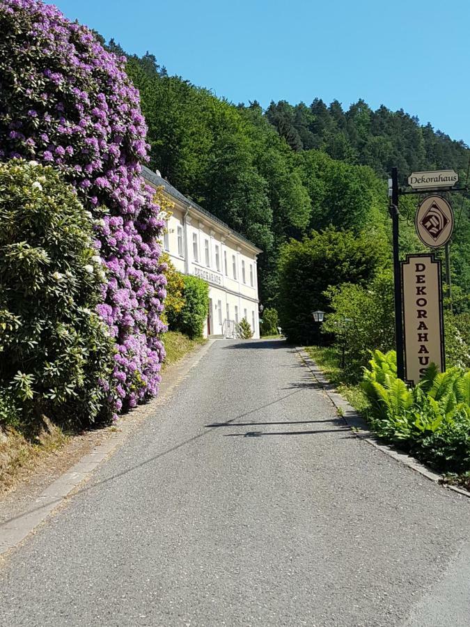 Hotel Garni Dekorahaus Bad Schandau Exterior foto