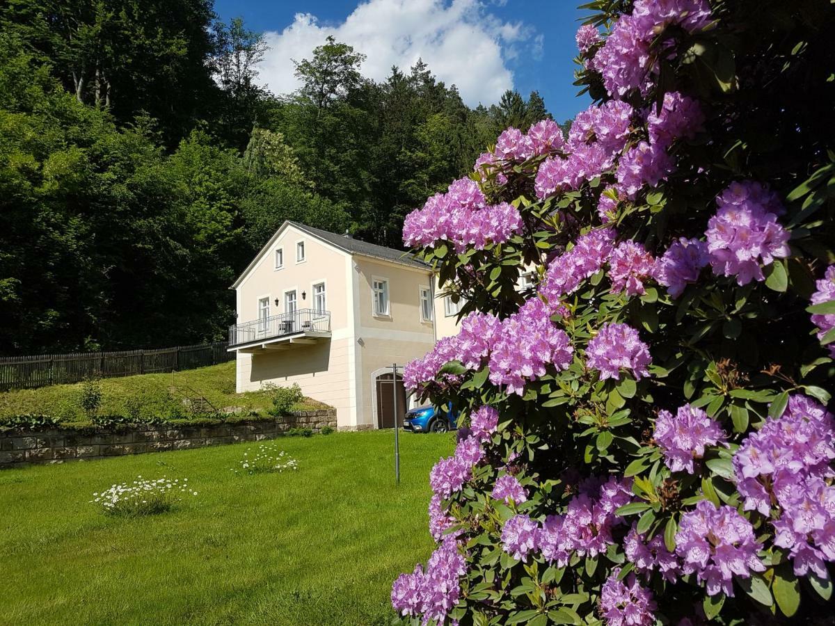 Hotel Garni Dekorahaus Bad Schandau Exterior foto